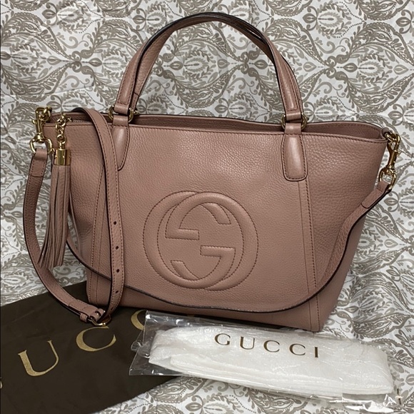 Gucci Handbags - GUCCI SOHO TOP HANDLE